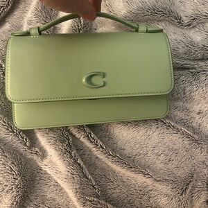 coach Juno bag green